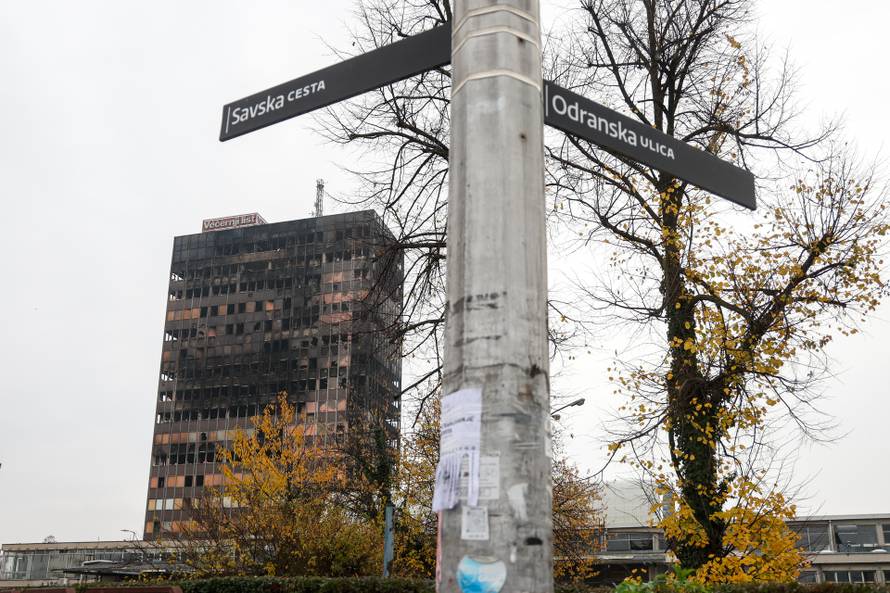 Zagreb: Vjesnikov neboder dva dana nakon požara, policijska istraga u tijeku