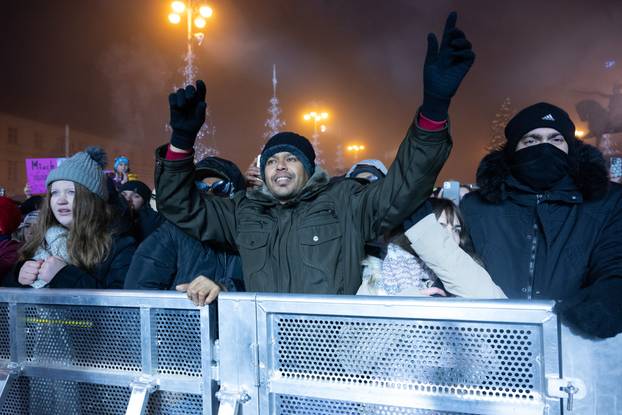 Zagreb: Miach održala koncert na glavnom gradskom trgu