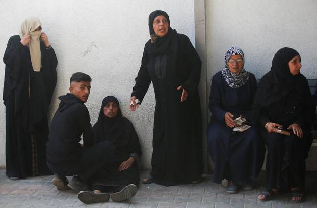 Aftermath of an Israeli airstrike on a house in Gaza City