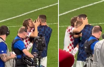 Sjećate li se ovog preslatkog trenutka? Luka Modrić grlio je i ljubio sina Matea Kovačića