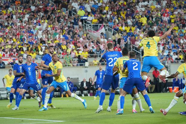 Orlando: Prijateljska utakmica izme&dstrok;u Hrvatske i Brazila