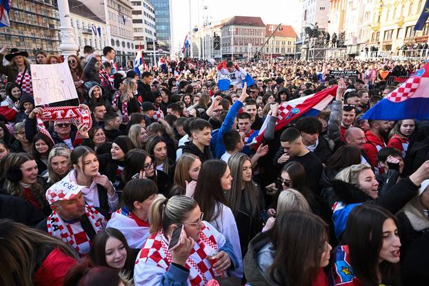 Zagreb: Svečani doček rukometaša nakon osvojenog srebra na Svjetskom prvenstvu