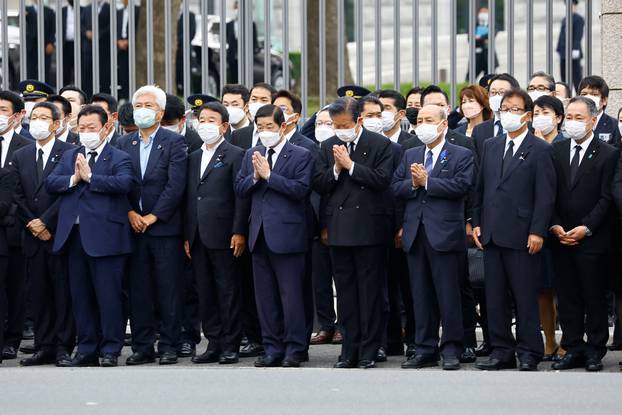 Funeral of late former Japanese Prime Minister Shinzo Abe, in Tokyo