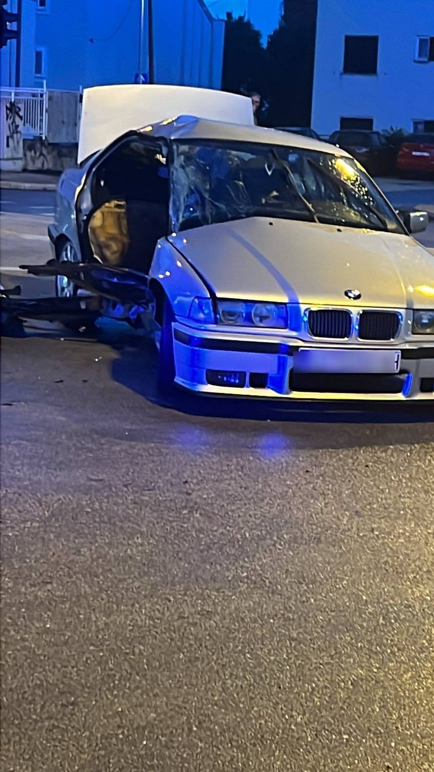 Jedan ozlijeđen nakon sudara automobila u Splitu: U bolnici je