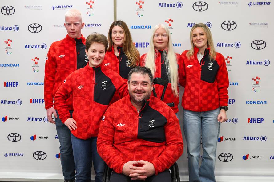 Zagreb: Konferencija za medije hrvatske paraolimpijske reprezentacije uoči odlaska na Zimske paraolimpijske igre