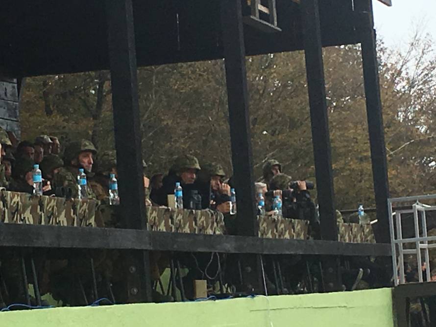 Gotovina i Markač na završnom dijelu vojne vježbe 'Velebit 18'