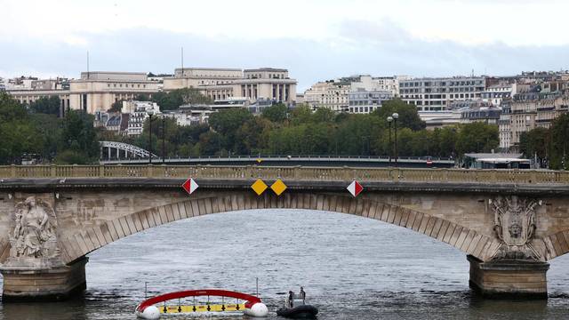 FILE PHOTO: First Australian named for Paris Games shrugs off Seine pollution concerns