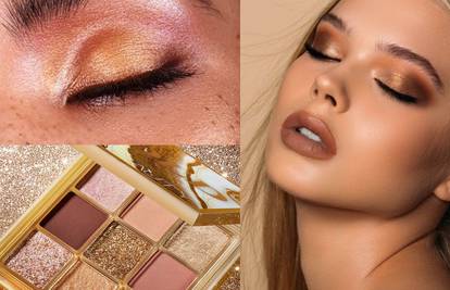 Party make-up u pet minuta: Ljepota i raskoš zlatnih sjenila