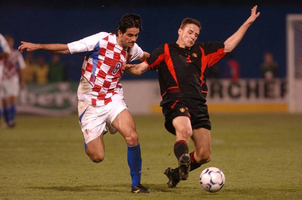 Zagreb: Kvalifikacijska utakmica za EURO 2004., Hvatska - Belgija, 29.03.2003.