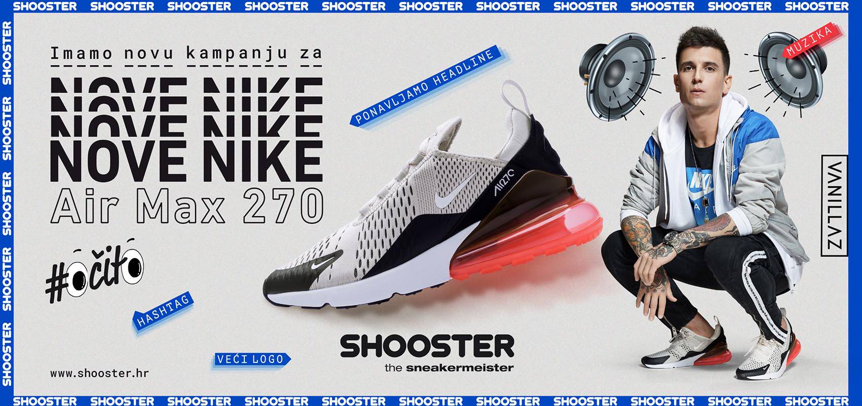 Očito imamo kampanju za nove Nike Air Max 270