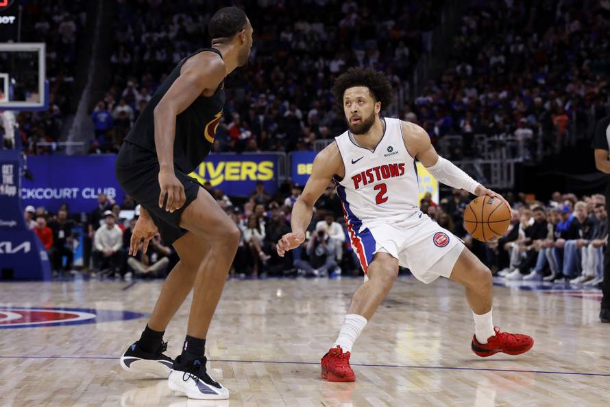 NBA: Playoffs-Cleveland Cavaliers at Detroit Pistons