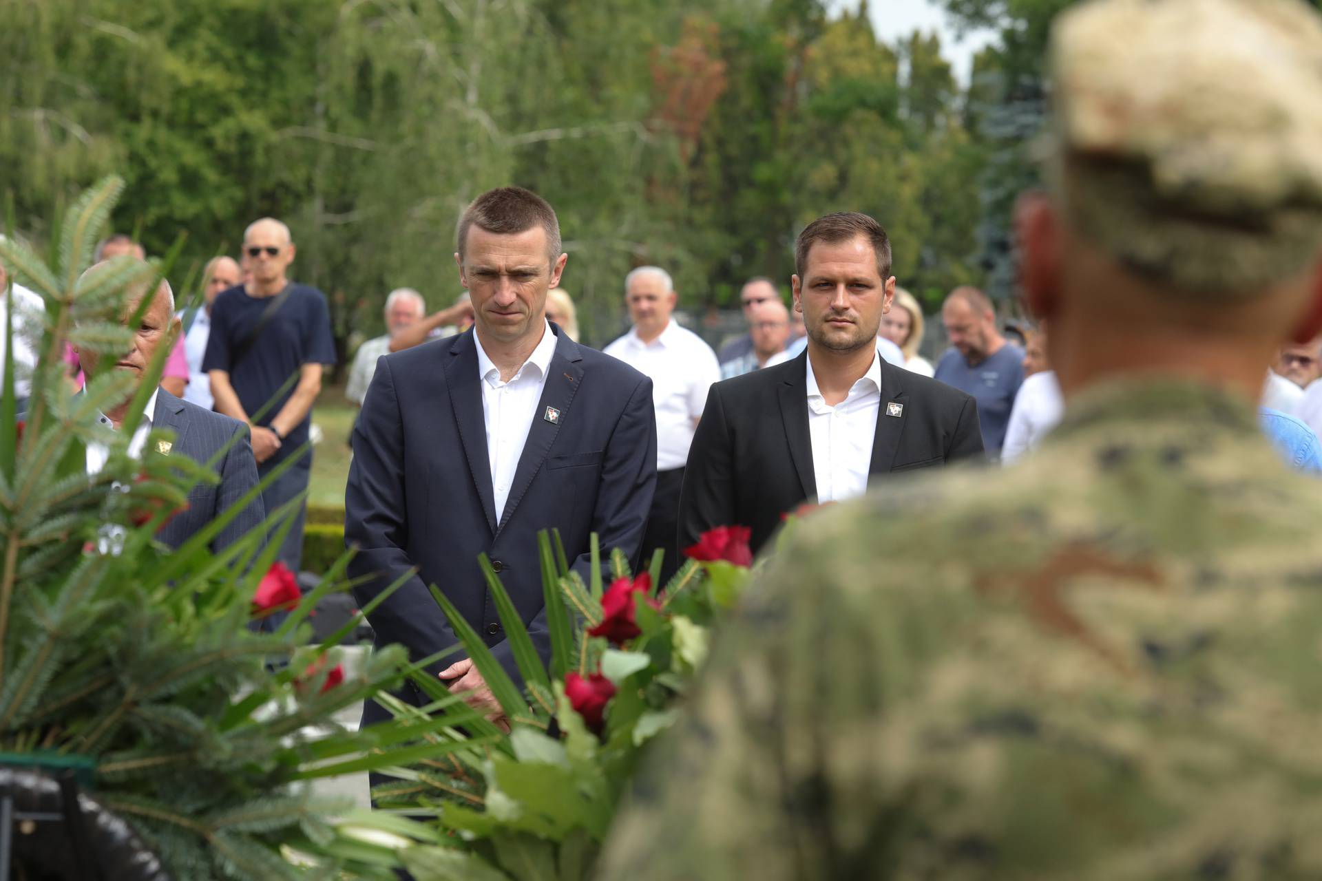 Vukovar: Predsjednik Milanović na obilježavanju godišnjice smrti pukovnika HV-a Marka Babića