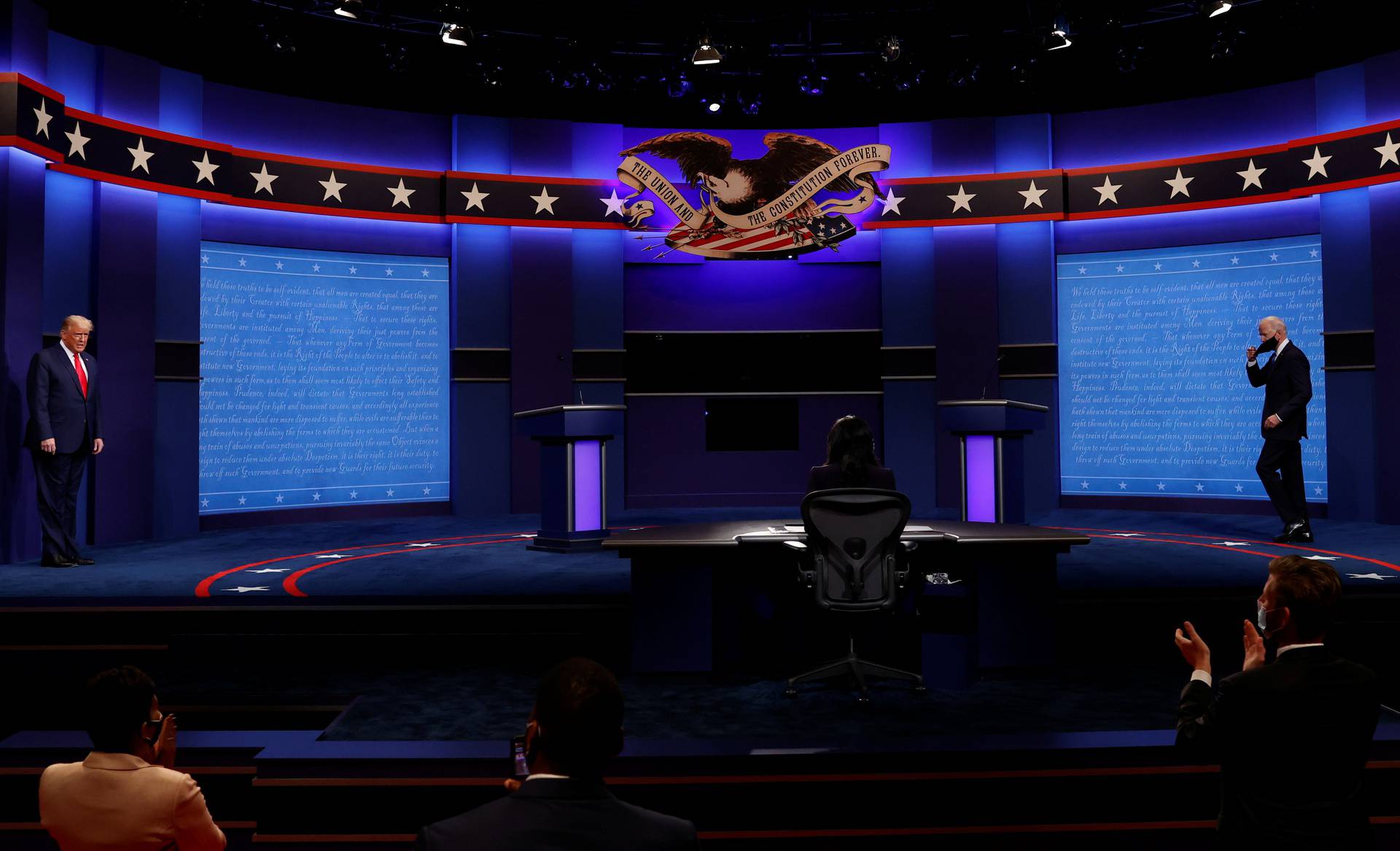 Final 2020 U.S. presidential campaign debate in Nashville