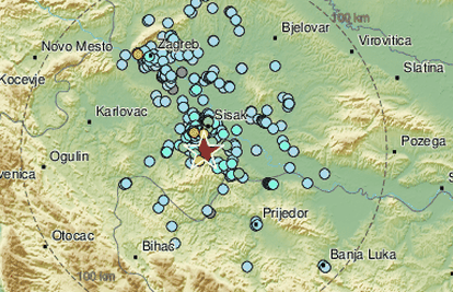 Petrinju i Sisak probudio potres jačine 3.5 po Richteru: 'Čula se eksplozija, grede su škripale'