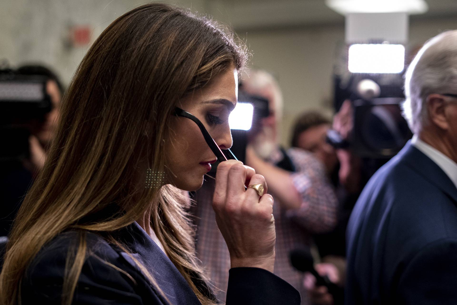 Hope Hicks meets with members of Congress