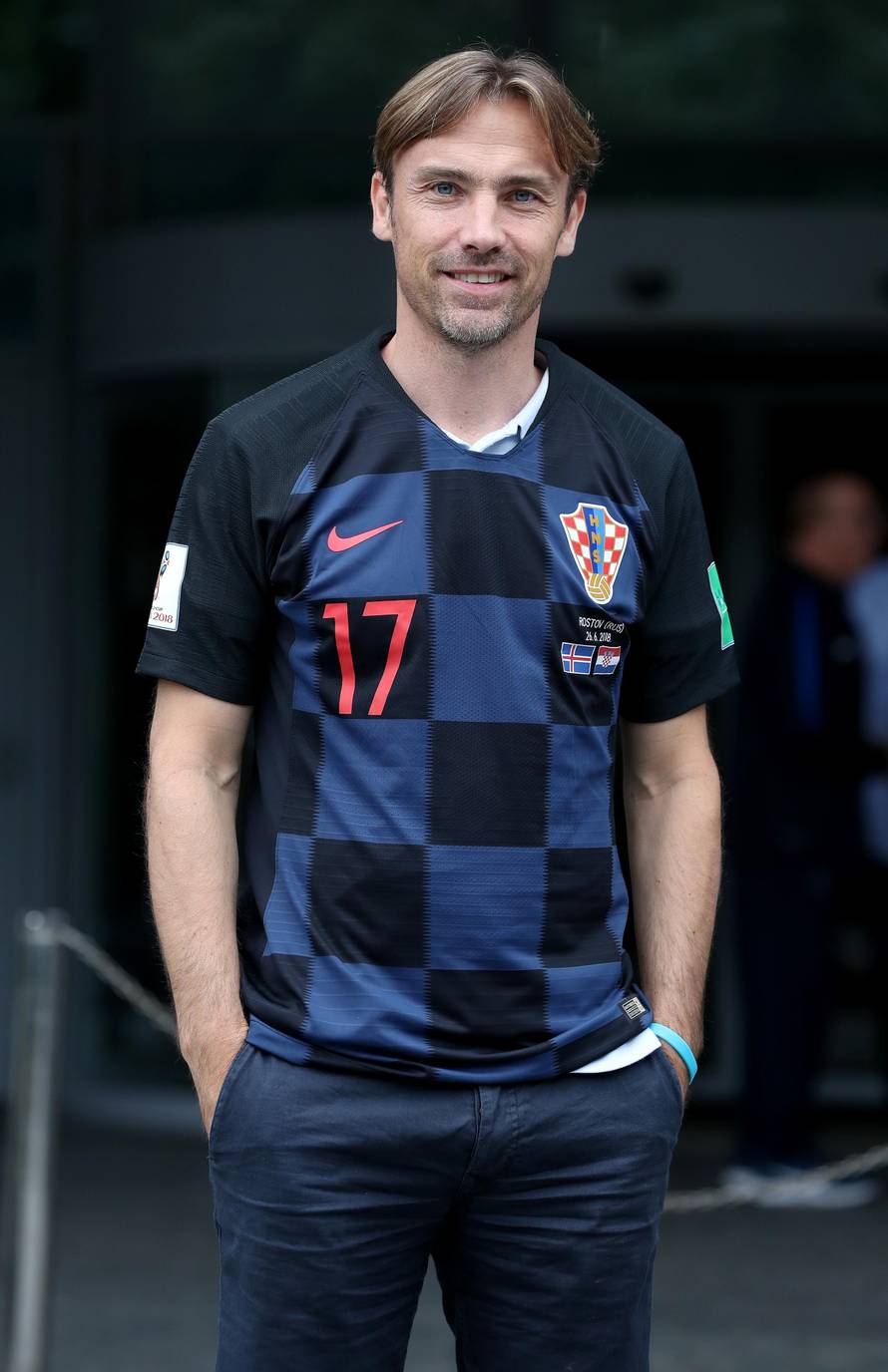 Moskva: Dario Šimić ispred hotela Moscow Renaissance