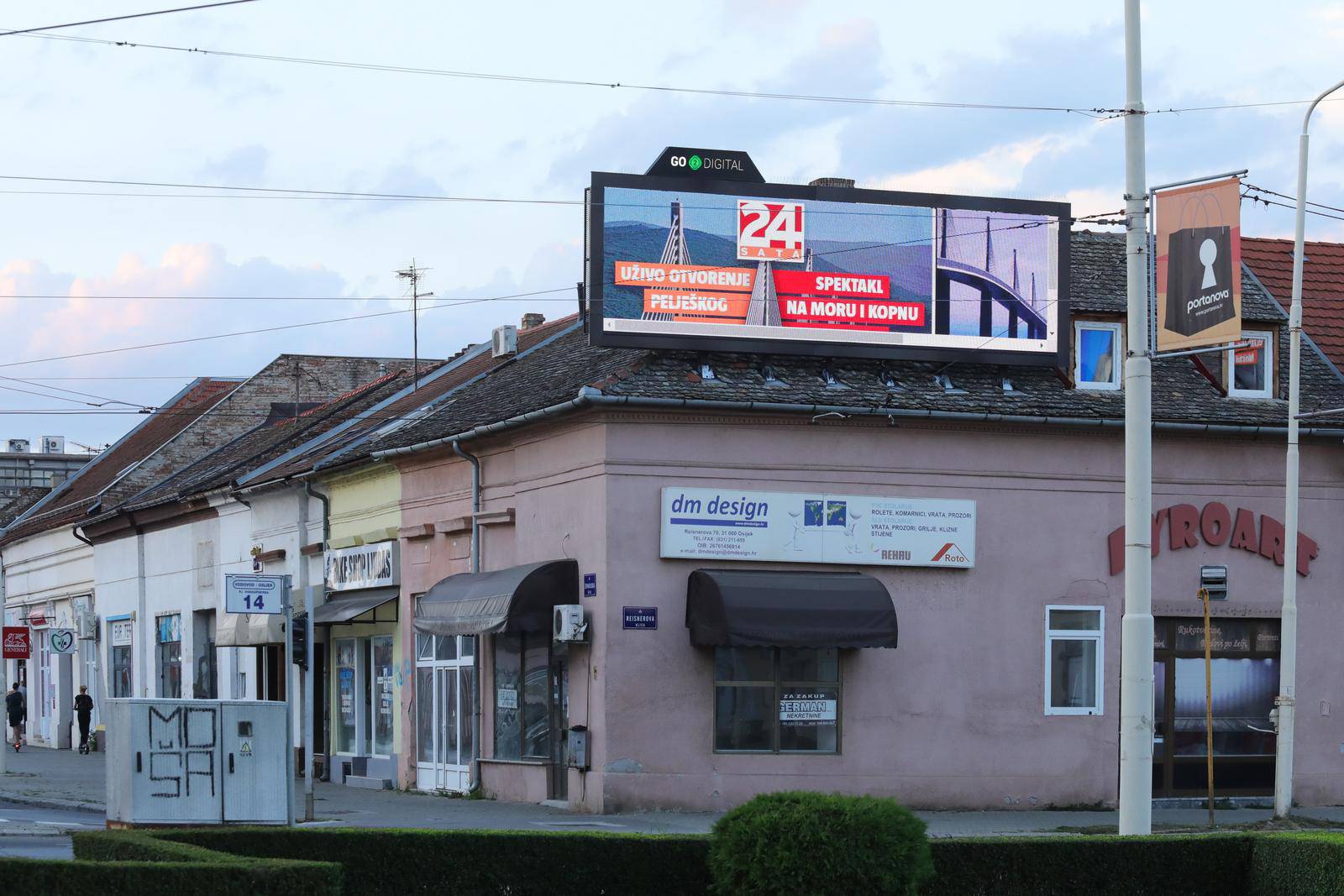 Osijek: Go2 Digital ekrani