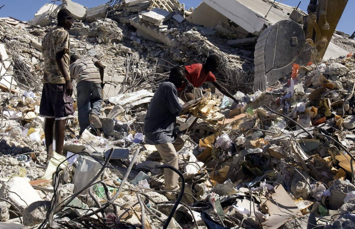 Na Haitiju je u potresu 2010. poginulo više od 200.000 ljudi, milijun ih je ostalo bez domova