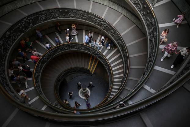 A tour of some locations within the Vatican museum ahead of the conclave