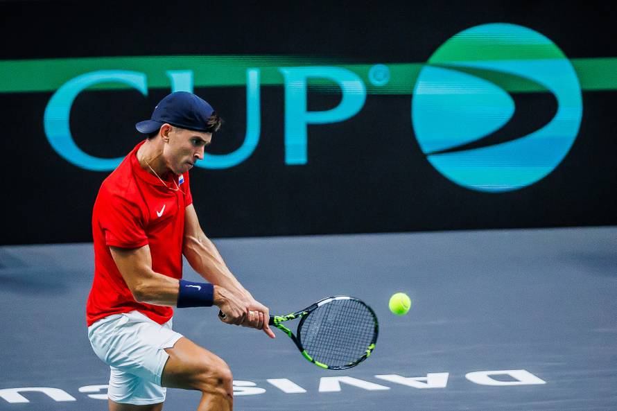 Split: Skupina D Davis Cupa, Hrvatska - SAD, Dino Prizmić - Mackenzie McDonald