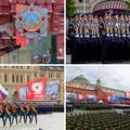FOTOGALERIJA Nikad skromnija parada u Moskvi: 'Iznad trga bi mogli zujati ukrajinski dronovi'