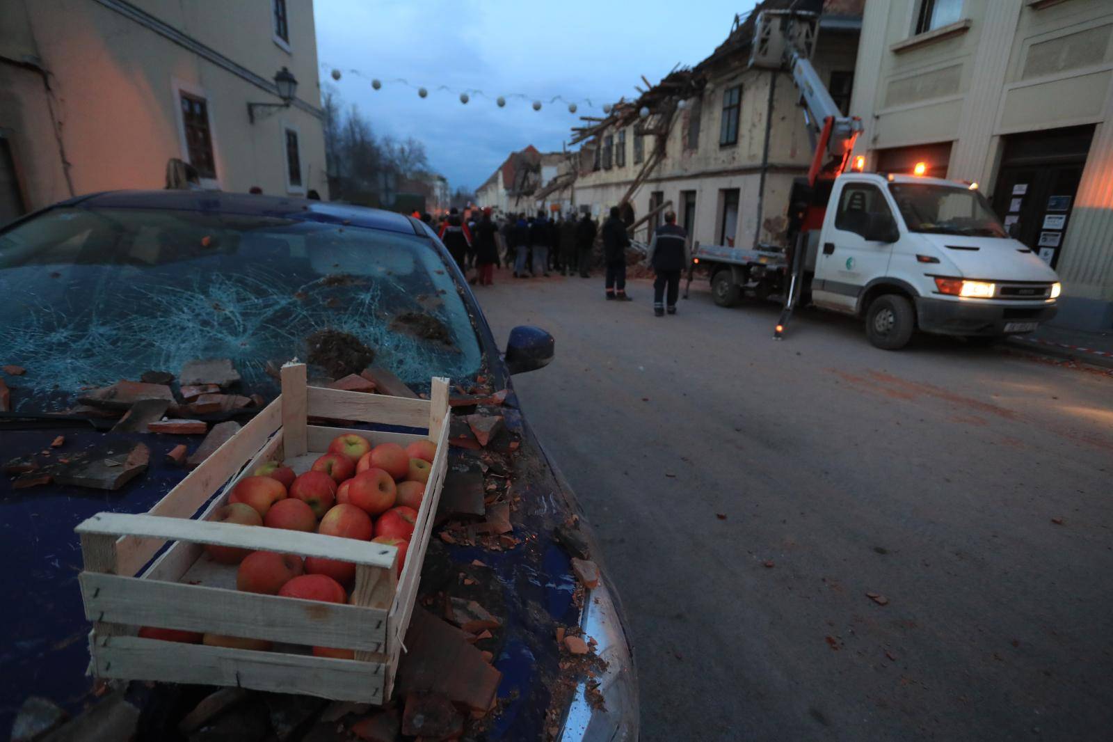 Posljedice razornog potresa u Petrinji i okolici