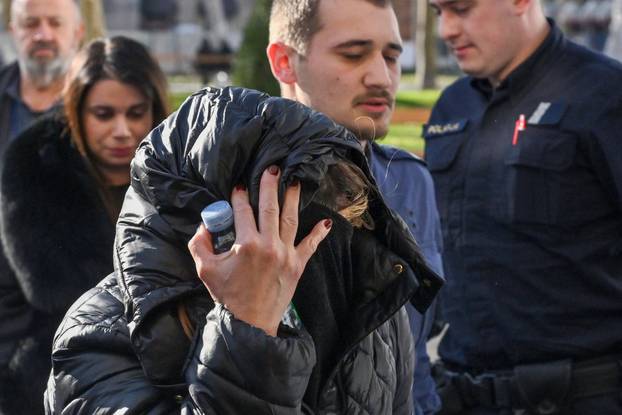 Zagreb: Policija privodi Vandu Blažević na Županijski sud