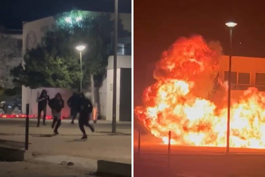 Bačeno eksplozivno sredstvo u dvorište OŠ Strožanac