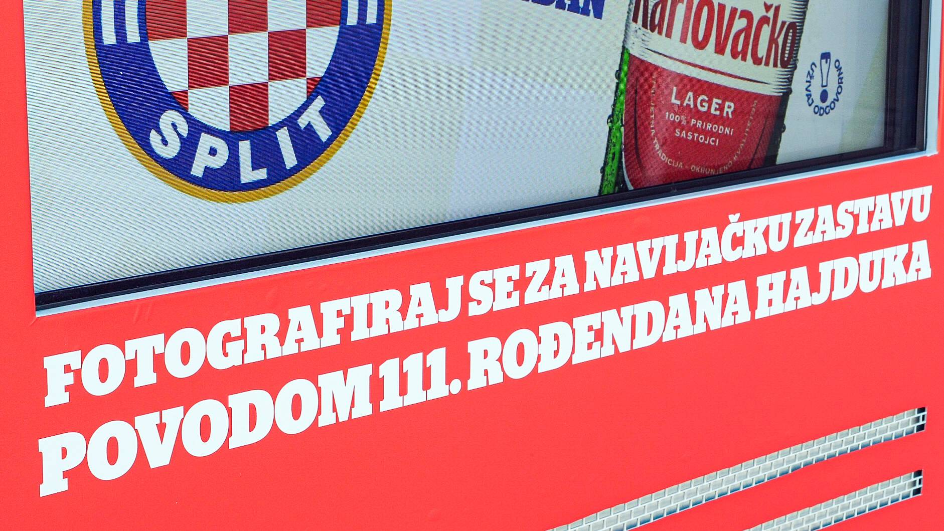 Želiš biti na rođendanskoj zastavi Hajduka?