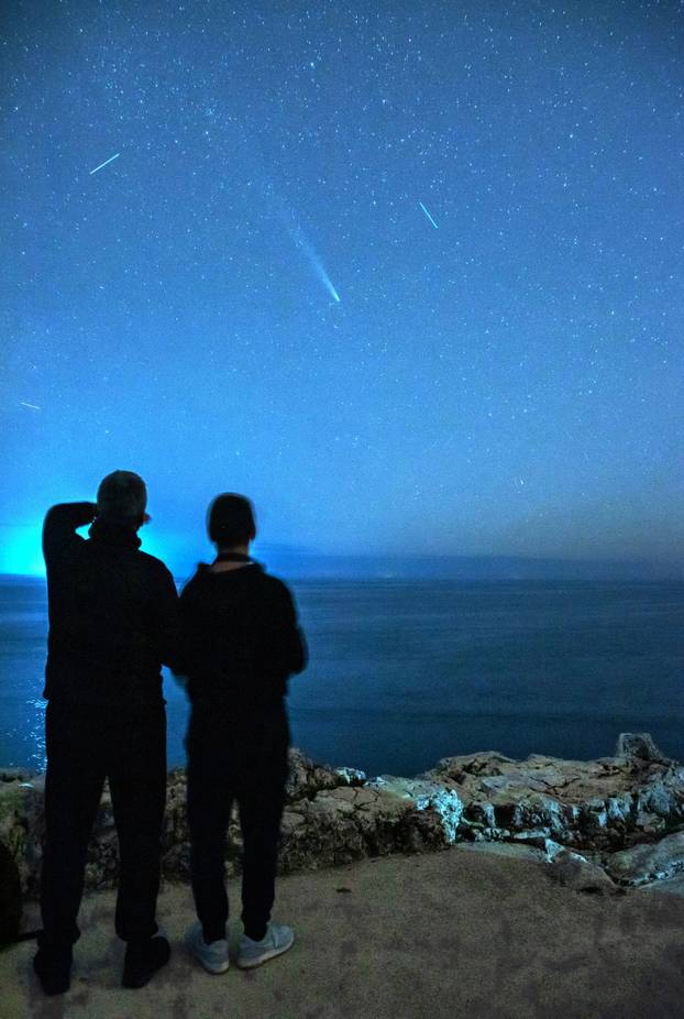 Komet Atlas C 2023 A3 Tschuian vidljiv i na nebu nad Pulom