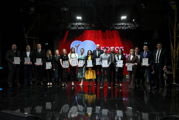 Zagreb: Svečana dodjela nagrade Ponos Hrvatske