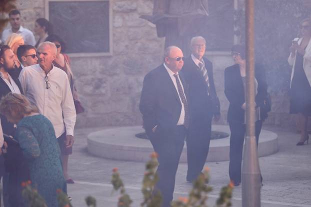 Split: Vjenčanje sina Nevenke Bečić