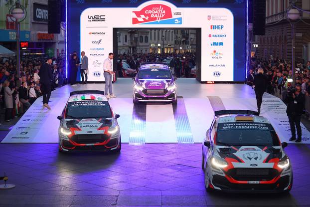 Rijeka: Ceremonijalni start WRC Croatia Rallyja 2026.