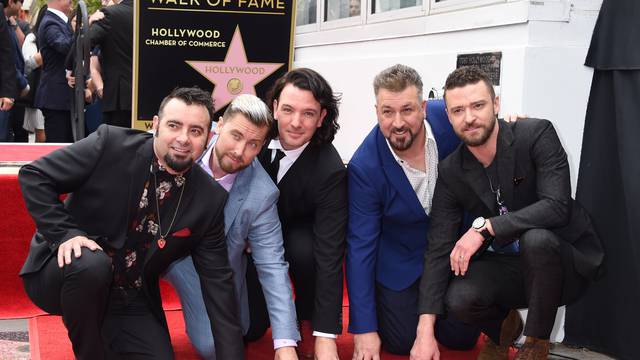 Los Angeles: Nekadašnja pop-senzacija, grupa NSYNC dobili zvijezdu na Stazi slavnih