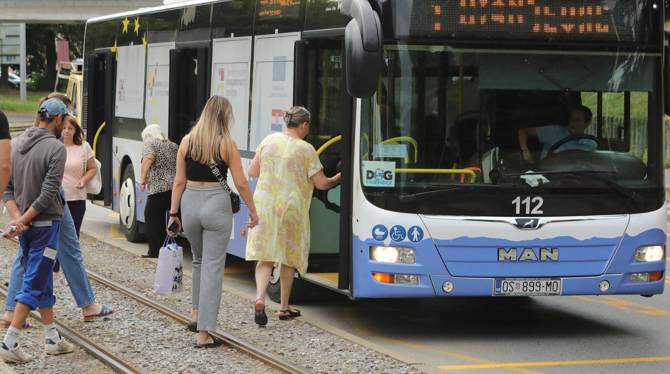 U Osijeku obustavljen sav tramvajski promet, građane prevoze isključivo autobusi