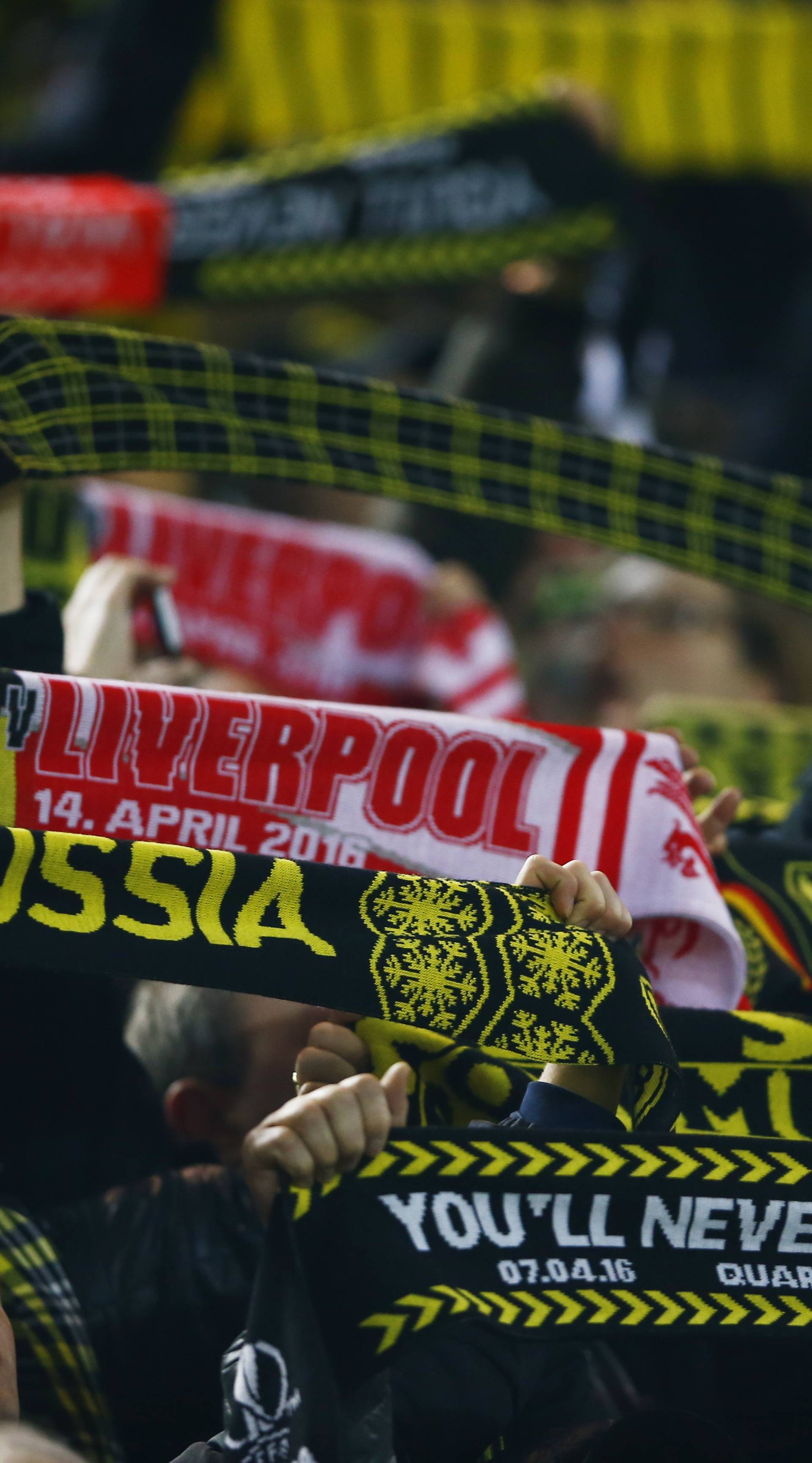 Borussia Dortmund v Liverpool - UEFA Europa League Quarter Final First Leg