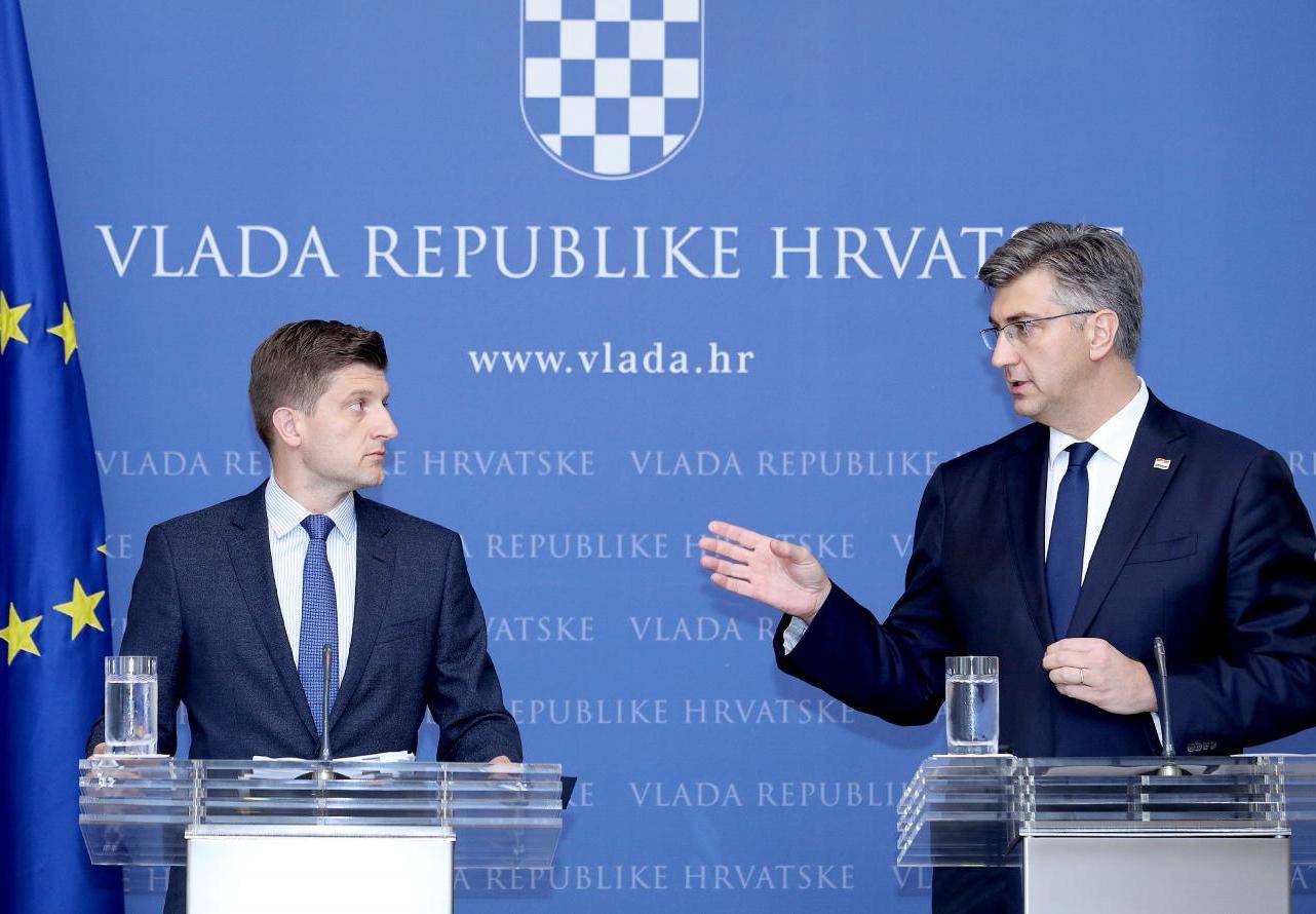 Zagreb: Andrej PlenkoviÄ i Zdravko MariÄ o novim poreznim reformama