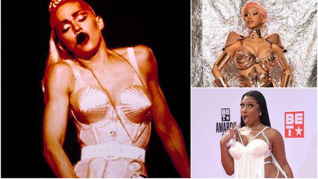 Povratak Madonninog šiljastog grudnjaka: Nosi ga Kylie Jenner, ali i reperice Cardi B i Meghan...