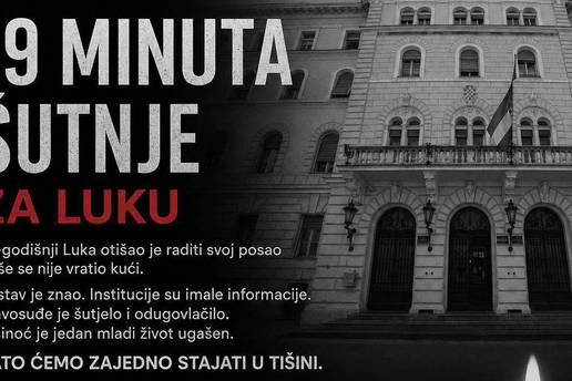 Drni&scaron; u tuzi, sprema se prosvjed u Zadru: 19 minuta &scaron;utnje za Luku, mladi je &zcaron;ivot uga&scaron;en...