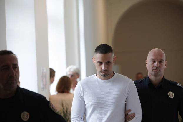 Rijeka: Fran Brneli&cacute; u pratnji pravosudnih policajaca dolazi na &Zcaron;upanijski sud