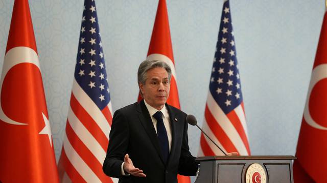 U.S. Secretary of State Blinken visits Ankara