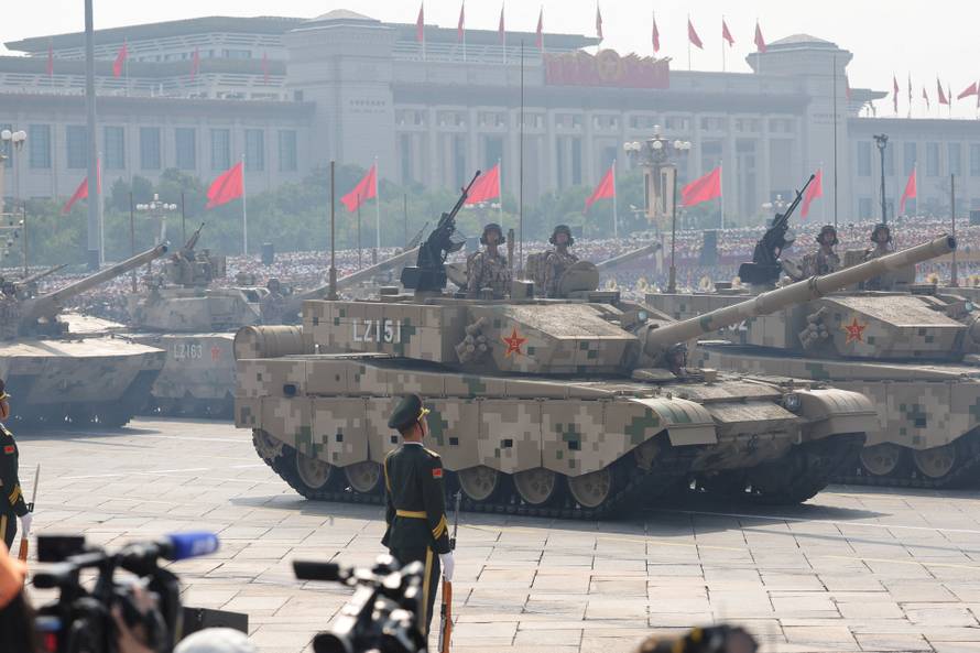Military parade to mark the 80th anniversary of the end of World War Two, in Beijing