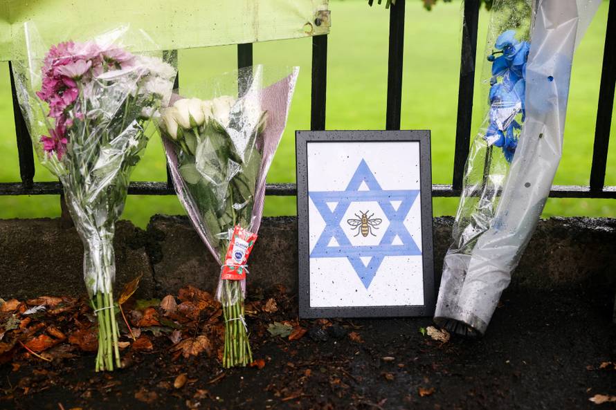 Aftermath of the Manchester synagogue attack