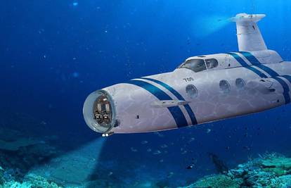 Luksuzna podmornica ima sve što ti treba za odmor iz snova