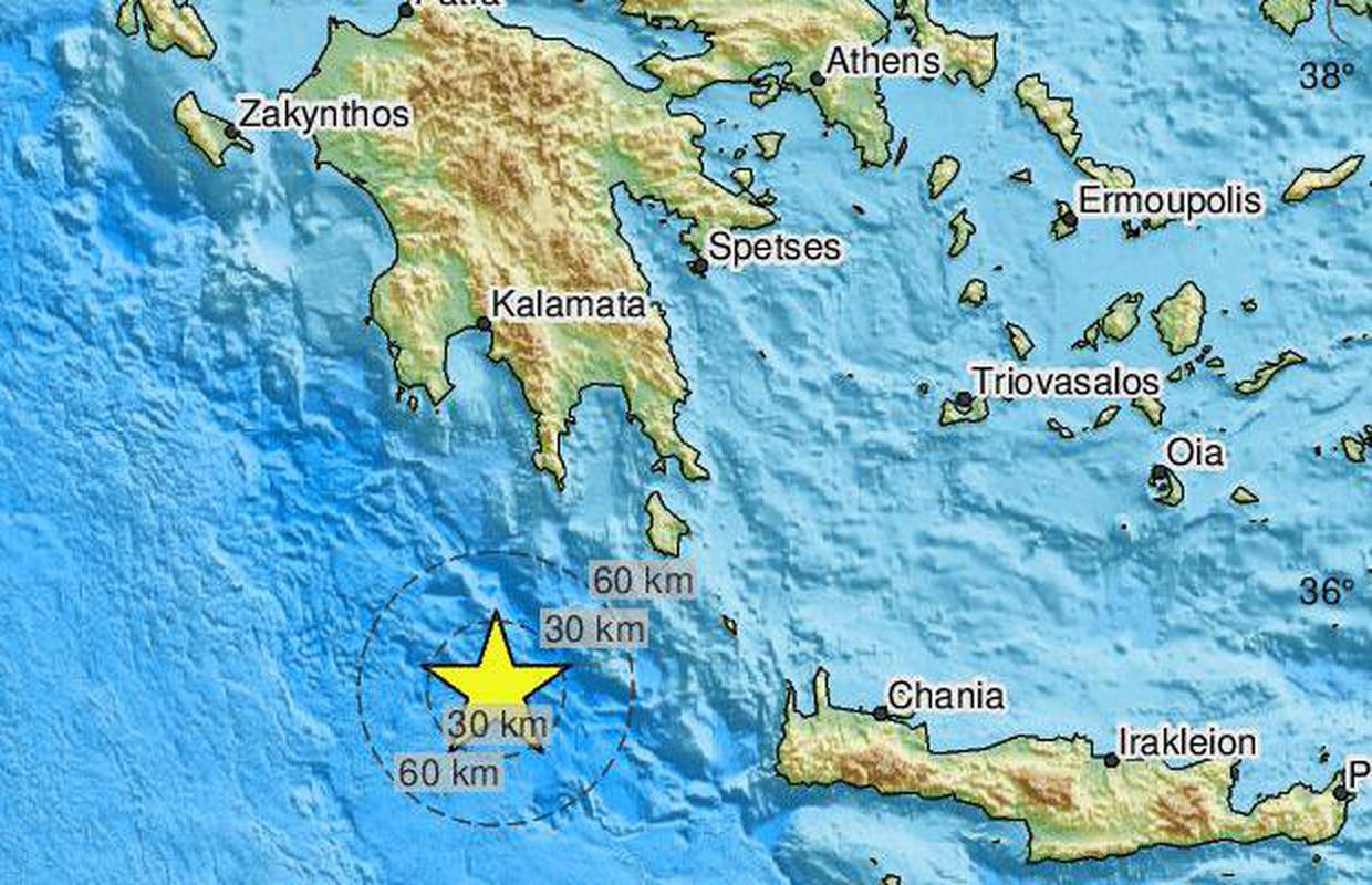 Snažan potres od 5,6 po Richteru pogodio je Grčku