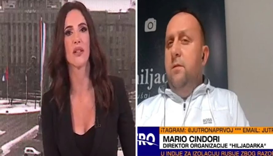 Voditeljica iz Srbije u razgovoru s Hiljadarkom: 'Thompson širi mržnju, a je li on pjevao u Puli?'