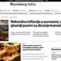 Bloomberg Adria službeno počela s radom: Platforma za poslovne i financijske vijesti