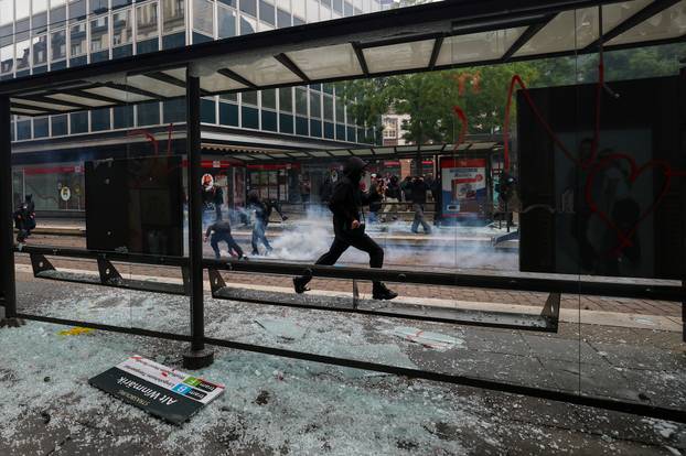 Nationwide protests in France against the cost of living