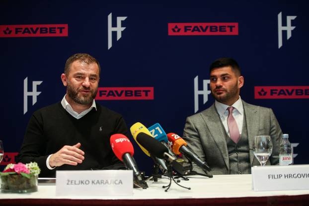 Zagreb: Filip Hrgovi&cacute; odr&zcaron;ao konferenciju za medije