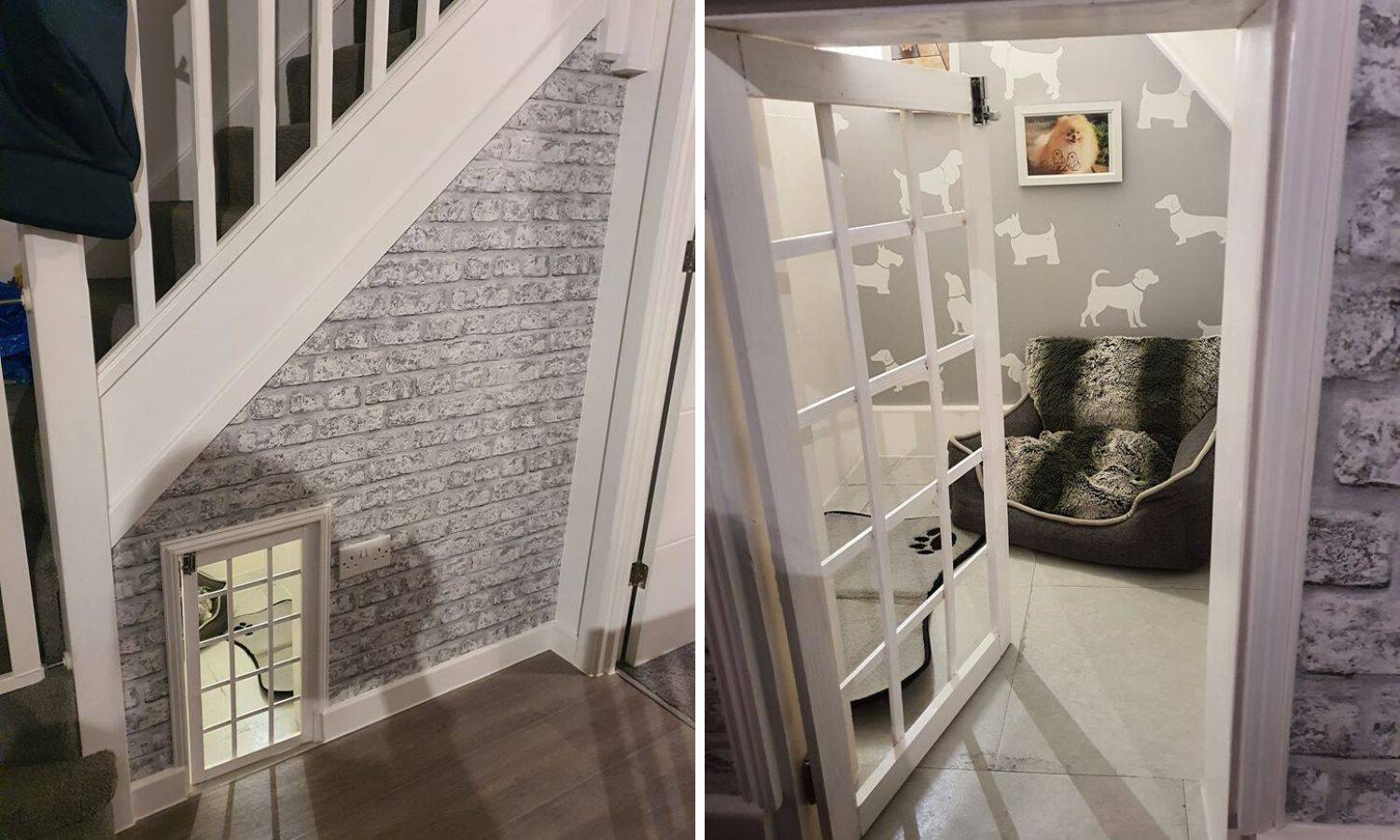Savršeni dom za psića: Ispod stepenica joj napravila sobicu